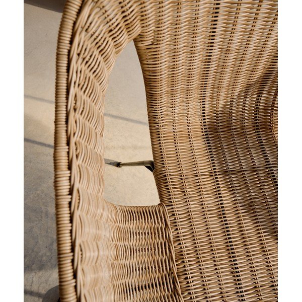 Natūralios spalvos sodo kėdė rotangas Eltiera – Kave Home-image-2