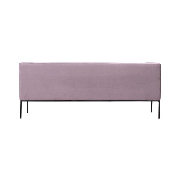 Rausva aksominė sofa Windsor & Co Sofas Neptune, 195 cm-image-4
