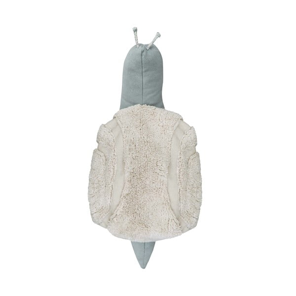 Šviesiai žalios spalvos/kreminės spalvos vaikiškas sėdmaišis Mr. Snail – Lorena Canals-image-3