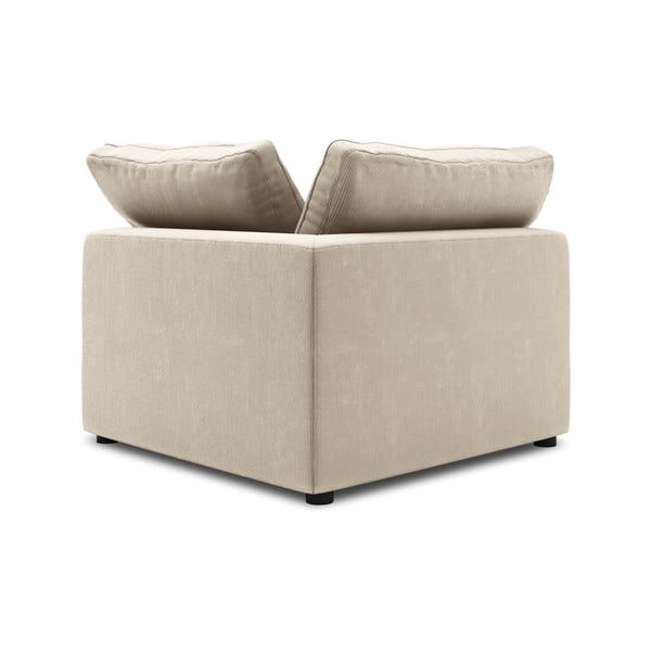 Smėlio spalvos apverčiama kampinė modulinės sofos dalis Windsor & Co Sofas Galaxy-image-2