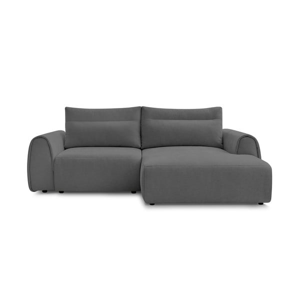 Kampinė sofa pilkos spalvos Aden – Bobochic Paris