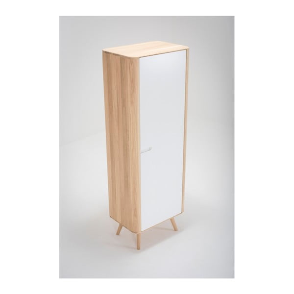 Ąžuolo masyvo spinta Gazzda Ena , plotis 60 cm-image-4