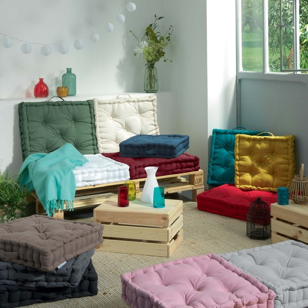 Sėdmaišis khaki spalvos Panama – douceur d'intérieur-image-1