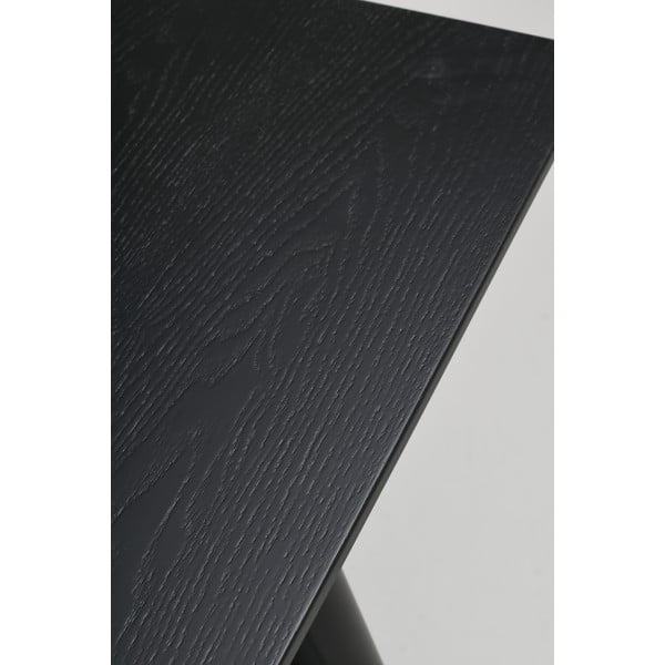 Juodas pietų stalas Rowico Lotta, 140 x 90 cm-image-4