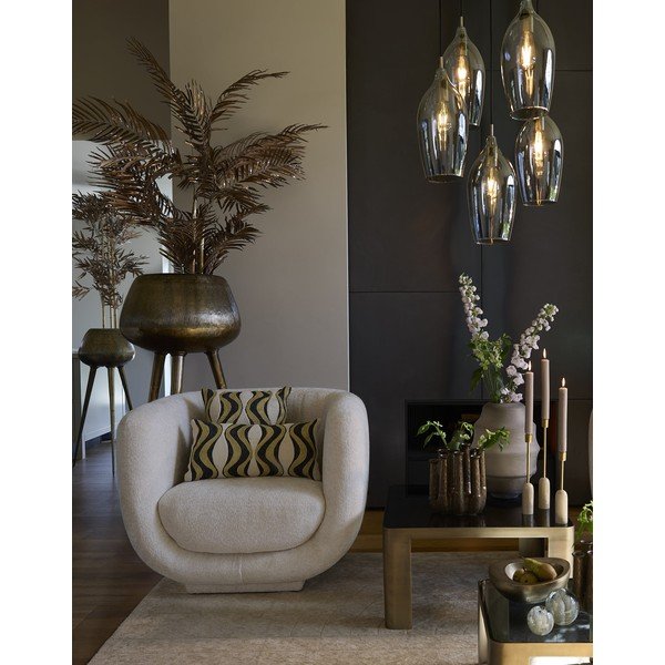 Krėslas kreminės spalvos Kialy – Light & Living-image-1