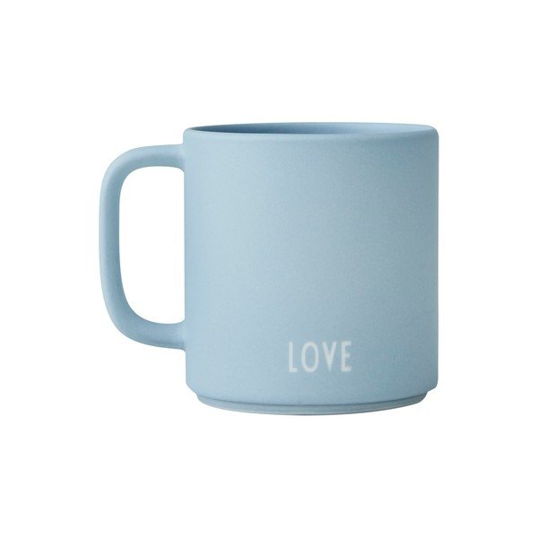 Iš porceliano  puodelis mėlynos spalvos 175 ml Brother – Design Letters-image-2