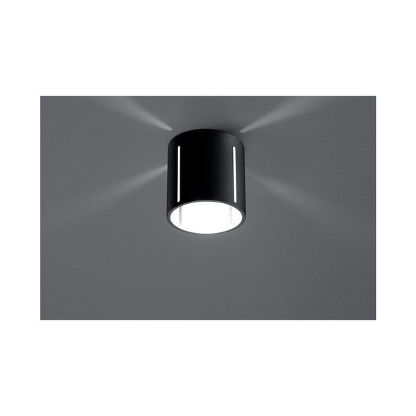 Juodas lubinis šviestuvas Sollux Vulco-image-2