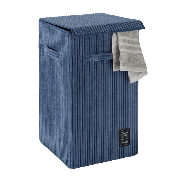 Mėlynas Wenko Cora skalbinių krepšys, 63 l-image-2