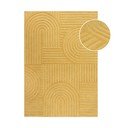 Geltonos spalvos vilnonis kilimas Flair Rugs Zen Garden, 160 x 230 cm