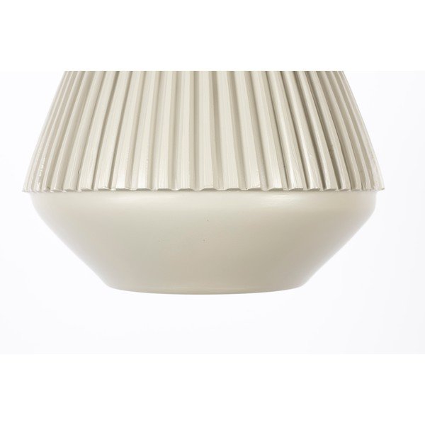 Smėlio spalvos pakabinamas šviestuvas su metaliniu gaubtu ø 26 cm Aysa - White Label-image-2