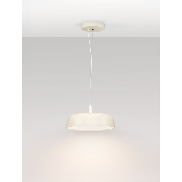 Kreminės spalvos iš aliuminio kabantis šviestuvas LED su pritemdymo funkcija ø 40 cm Noelia – Nova Luce-image-4