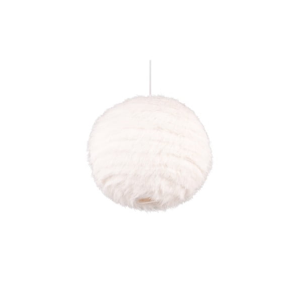 Kabantis šviestuvas kreminės spalvos ø 35 cm Furry – Reality-image-2