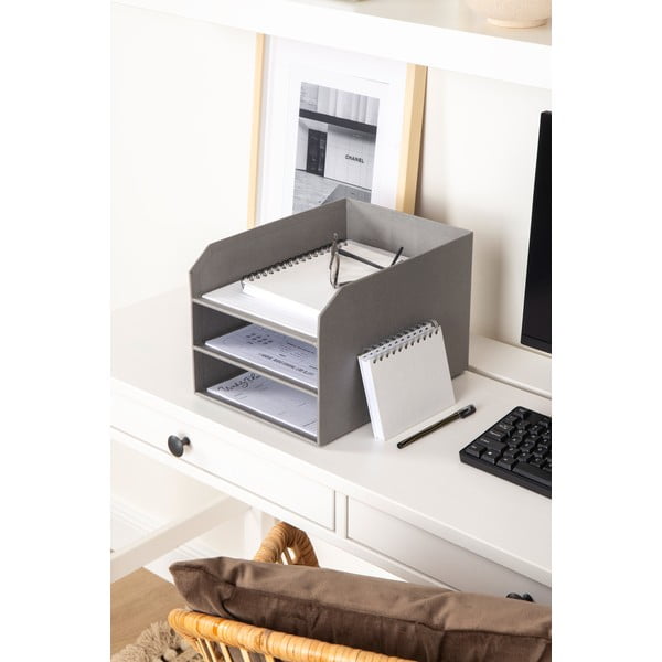 Iš kartono biuro organizatorius dokumentams Trey Paper Laminate – Bigso-image-1