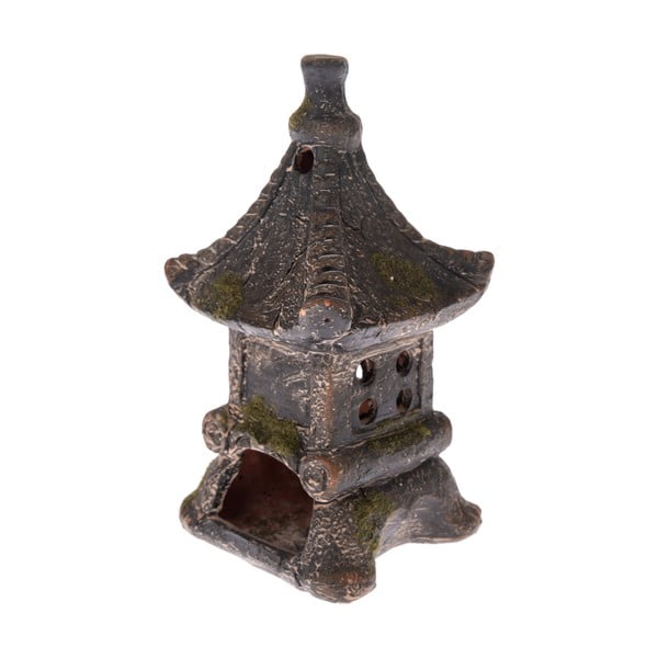 Juoda keramikinė žvakidė Dakls Pagoda