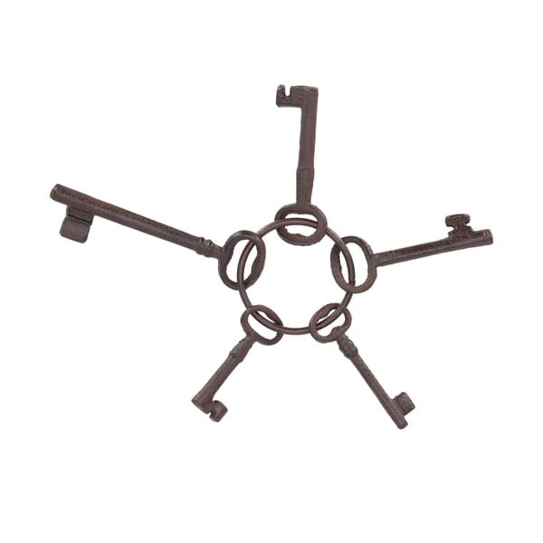 Ketaus dekoratyvinių raktų rinkinys Esschert Design-image-2