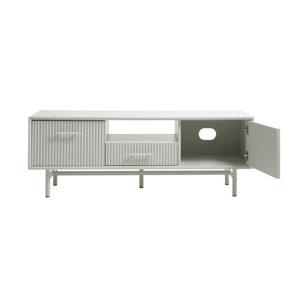 TV spintelė pilkos spalvos 140x50x45 cm Palma – Unique Furniture-image-3