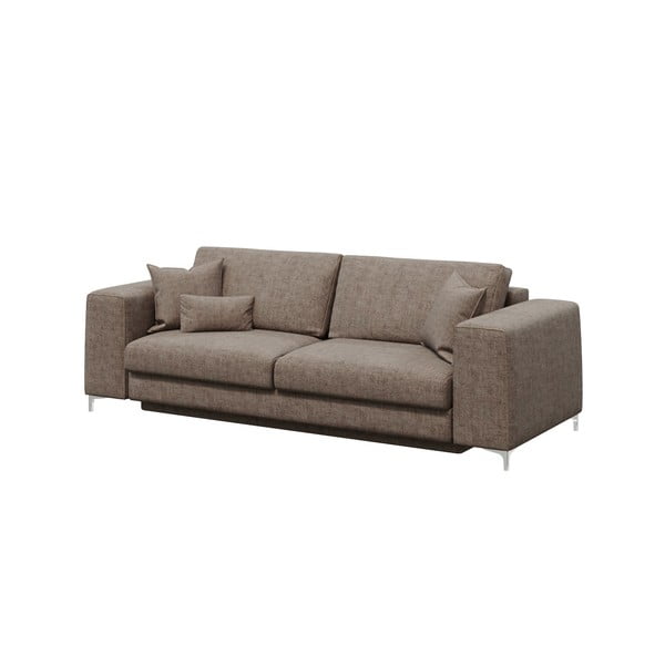 Tamsios smėlio spalvos sofa-lova Devichy Rothe, 256 cm-image-2