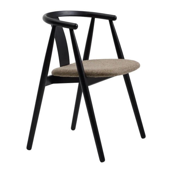 Valgomojo kėdė juodos spalvos/smėlio spalvos Relate – Unique Furniture