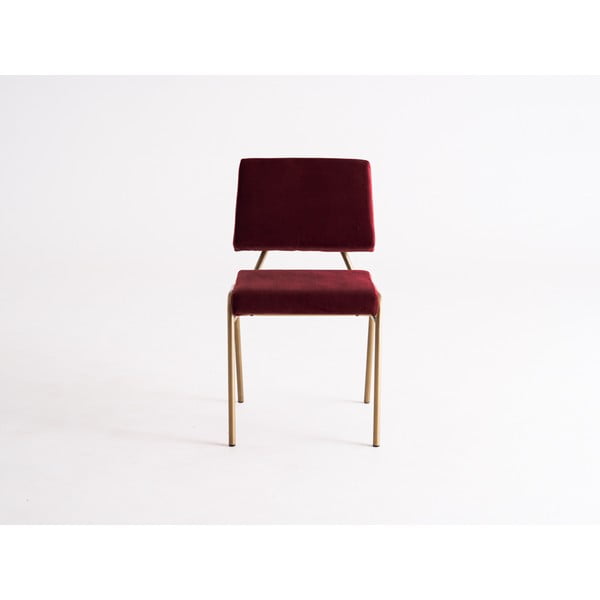 Raudona valgomojo kėdė Simple - CustomForm-image-1