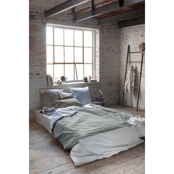 Iš medvilninio perkelio viengulė patalynė khaki spalvos 140x200 cm Colore – Mette Ditmer Denmark-image-2