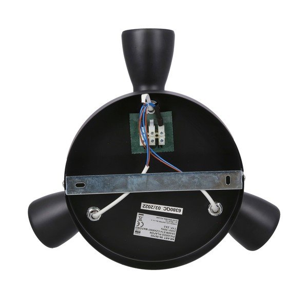 Matinės juodos spalvos taškinis šviestuvas Picardo – Candellux Lighting-image-3
