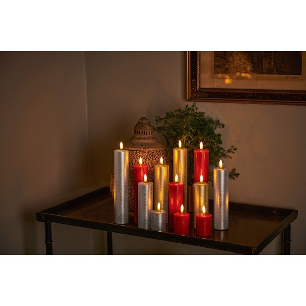 LED žvakės 2 vnt. (aukštis 6,5 cm) Sille Mini – Sirius-image-1