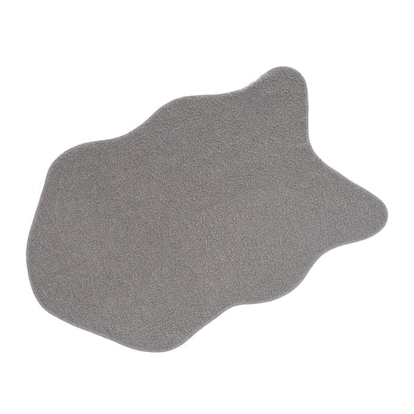 Sintetinė oda ir kailis pilkos spalvos 60x90 cm Sherpa – Casa Selección
