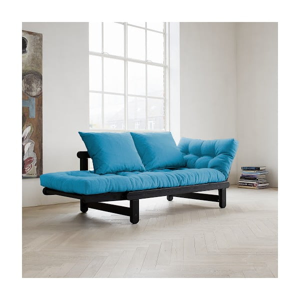 Sofa lova "Karup Beat Black/Horizon Blue-image-1