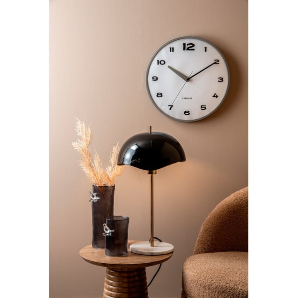 Sieninis laikrodis ø 40 cm Brisk Dome – Karlsson-image-1