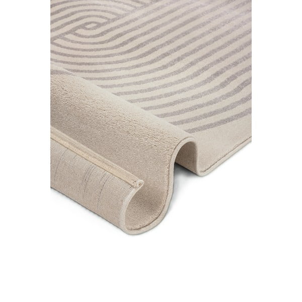 Pilkos spalvos/kreminės spalvos kilimas 140x200 cm Zen – Universal-image-2