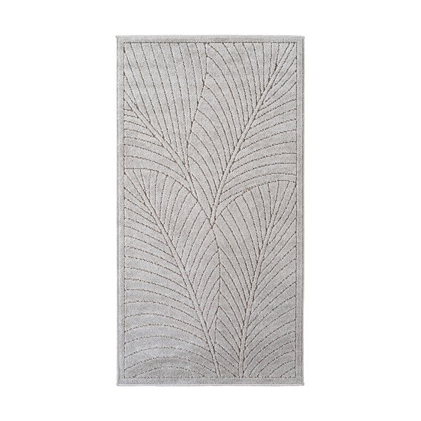 Sidabrinės spalvos lauko ir vidaus kilimas 80x150 cm Nova 1203 – Ayyildiz Carpets