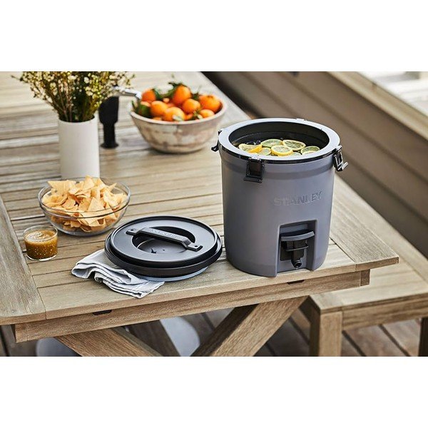 Gėrimo statinė komplekte 7,5 l Fast-Flow Water Jug Rose Quartz – Stanley-image-1