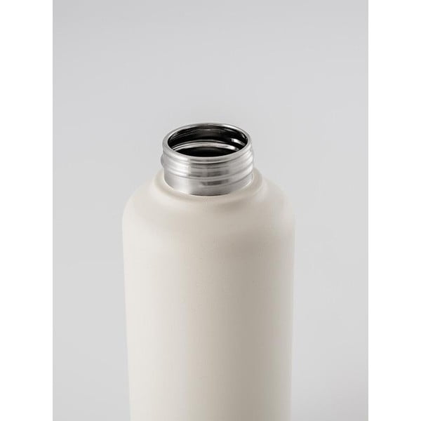 Baltas nerūdijančio plieno butelis Equa Timeless, 1 l-image-1