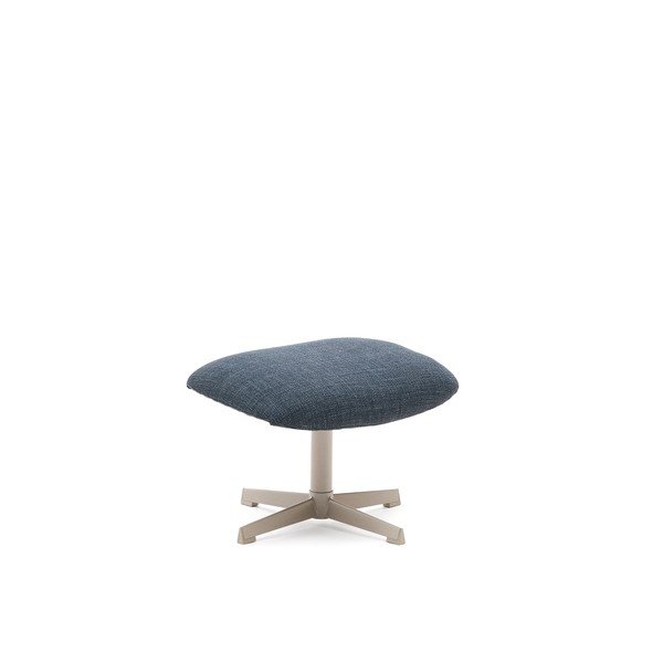 Pilkai mėlynos spalvos taburetė Jaspe – Kave Home-image-2