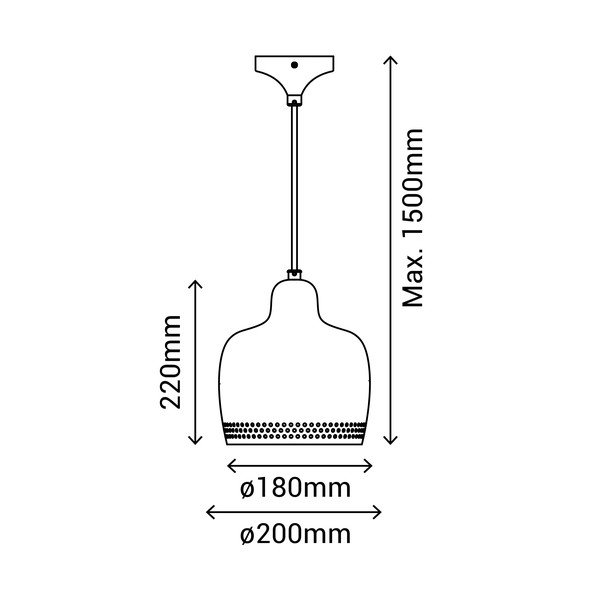 Žalias pakabinamas šviestuvas SULION Isa, aukštis 150 cm-image-2