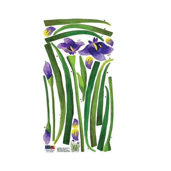 Lipdukas Iris Purple, 33x60 cm-image-1