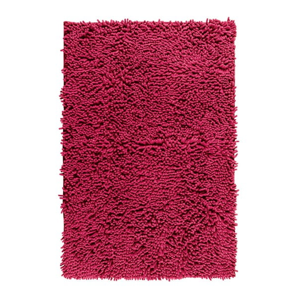 Raudonas vonios kambario kilimėlis Wenko Chenille, 80 x 50 cm