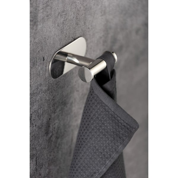 Wenko Turbo-Loc® Orea nerūdijančio plieno dvigubas sieninis kablys-image-3