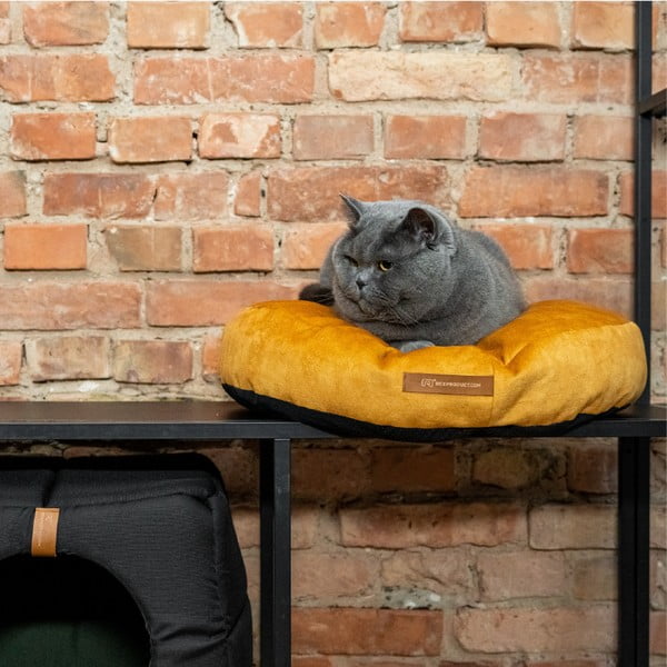 Čiužinys geltonos spalvos šuniui ø 50 cm Coco S – Rexproduct-image-4