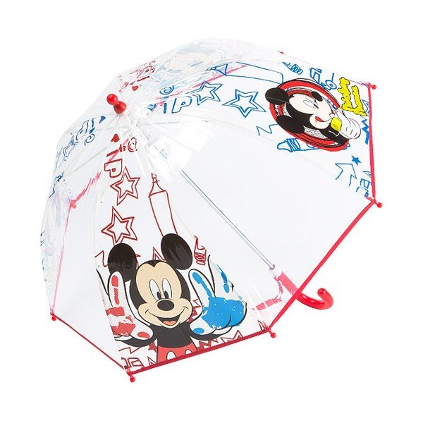 Vaikiškas permatomas skėtis "Mickey Mouse", ⌀ 60 cm-image-2