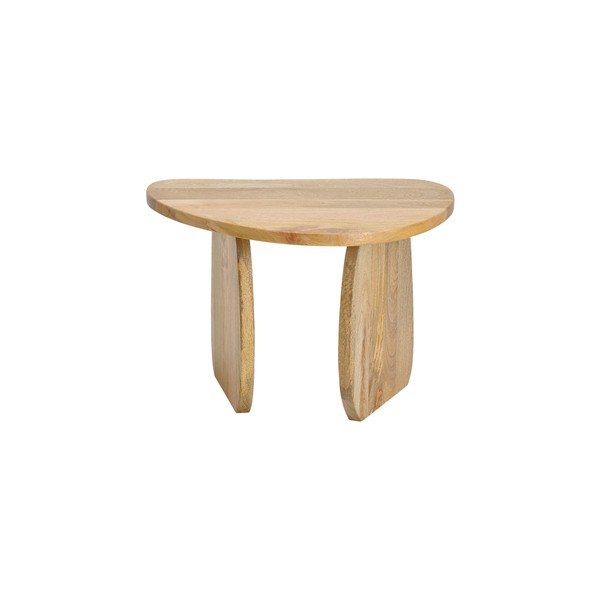 Natūralios spalvos iš mango masyvo kavos staliukas Mushroom – Ellos Home-image-3
