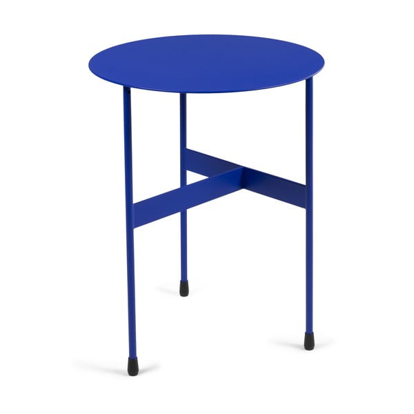 Apvalios formos šoninis stalas iš metalo 45x45 cm Mira – Spinder Design