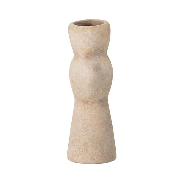 Smėlio spalvos terakotos vaza Bloomingville Ngoie, aukštis 17 cm-image-2