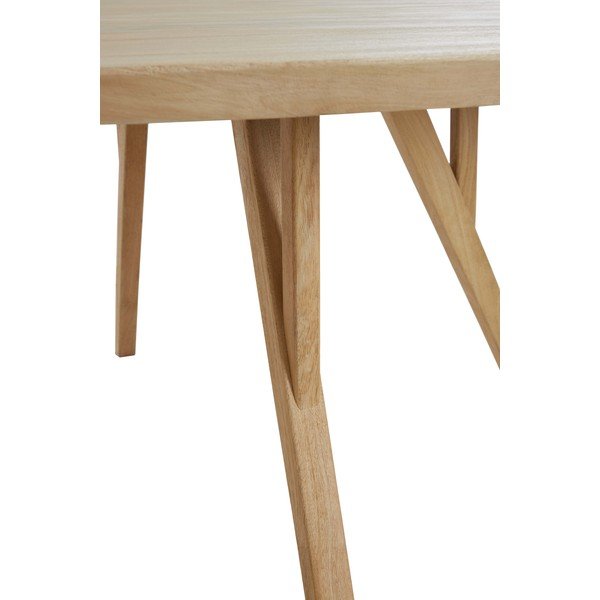 Iš mango masyvo apvalios formos valgomojo stalas ø 140 cm Quenza – Light & Living-image-2
