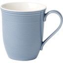 Baltai mėlynas porcelianinis puodelis Villeroy & Boch Like Color Loop, 350 ml