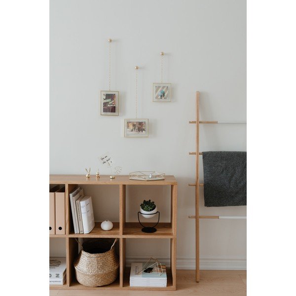 3 aukso spalvos pakabinamų rėmelių nuotraukoms rinkinys Umbra Angle-image-1
