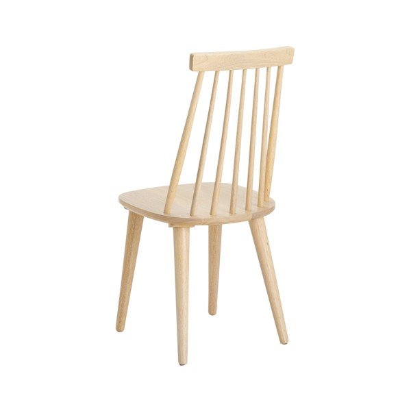 Šviesios natūralios spalvos iš kaučiukmedžio masyvo baro taburėtės 2 vnt. (sėdynės aukštis 45 cm) Jolina – Ellos Home-image-3