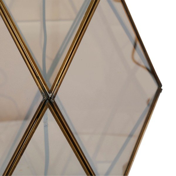Rudai auksinės lempos kojelė 43 cm Eluminea - Côté Table-image-4