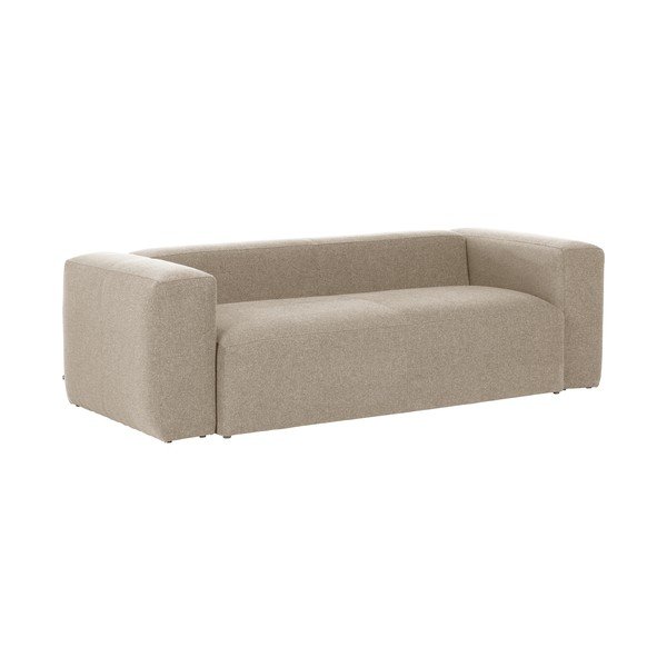 Smėlio spalvos sofa Kave Home Blok, 210 cm-image-2