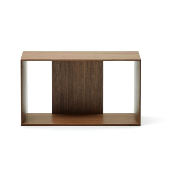 Modulinė lentyna natūralios spalvos iš riešutmedžio 67x38 cm Litto – Kave Home